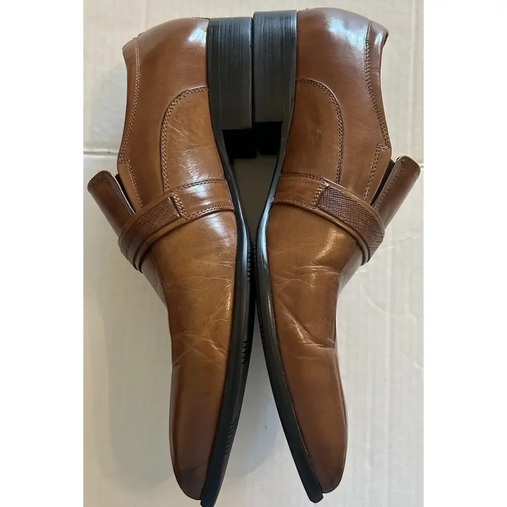 Kenneth Cole Men’s Size 9 Brown Loafers Leather Oxford‎ Shoes Dress